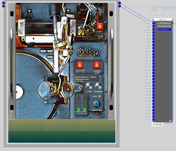 Riaa reverse  curve effect for cut or embossing